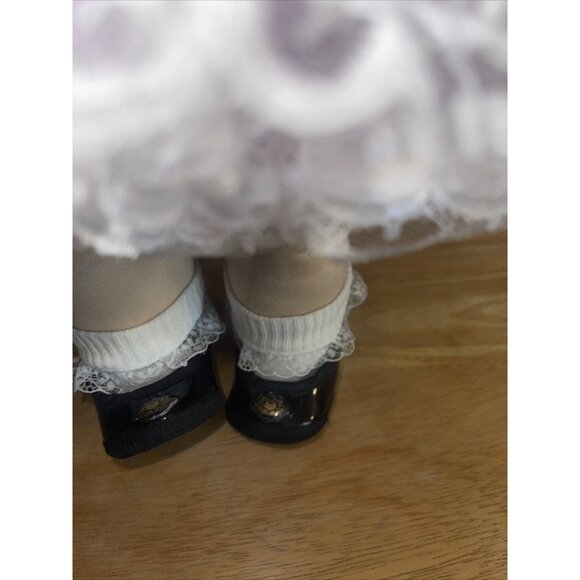 Cabbage Patch Kids Porcelain Collection Doll With Dress & Certificate Of Authent - Picture 16 of 16